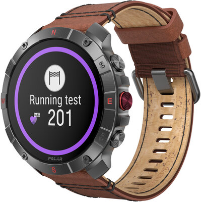 Polar Grit X2 Pro Titan, Größe M/L (+ Ersatz-Uhrenarmband)