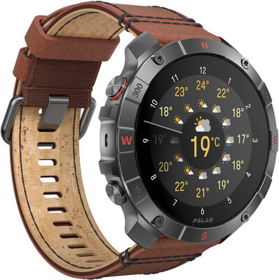 Polar Grit X2 Pro Titan, Größe M/L (+ Ersatz-Uhrenarmband)
