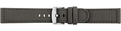 Textil-Uhrenarmband Morellato Viareggio 5969E13.092 M, grau, recyceltes Material