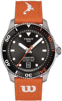 Tissot Seastar 1000 Wilson WNBA Automatic 80 T120.807.17.051.00 (+ Ersatz-Uhrenarmband)
