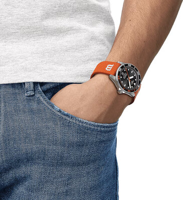 Tissot Seastar 1000 Wilson WNBA Automatic 80 T120.807.17.051.00 (+ Ersatz-Uhrenarmband)