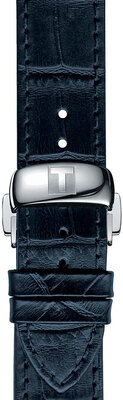 Blaues Lederband Tissot T852.032.781