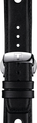 Schwarzes Lederband Tissot T852.037.163