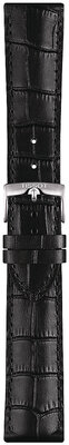 Leder-Uhrenarmband Tissot T852.041.653 22mm, schwarz, Quick Release