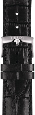 Schwarzes Lederband Tissot T852.041.653