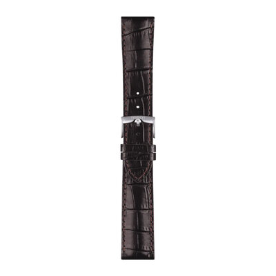 Leder-Uhrenarmband Tissot T852.041.655 22mm, braun, Quick Release