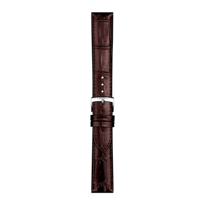 Leder-Uhrenarmband Tissot T852.043.013 20mm, braun, Quick Release