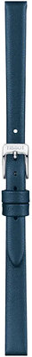 Leder-Uhrenarmband Tissot T852.043.163 9mm, blau, Quick Release