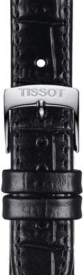 Schwarzes Lederband Tissot T852.043.622