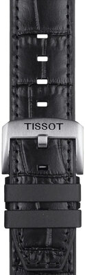 Schwarzes Lederband Tissot T852.046.761