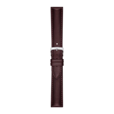 Leder-Uhrenarmband Tissot T852.046.838 20mm, braun, Quick Release