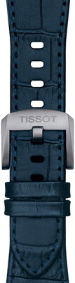 Blaues Lederband Tissot T852.047.701 für Tissot PRX 40mm