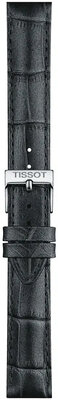 Leder-Uhrenarmband Tissot T852.047.924 16mm, grau, Quick Release