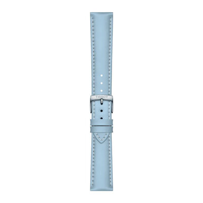 Leder-Uhrenarmband Tissot T852.048.148 18mm, blau, Quick Release