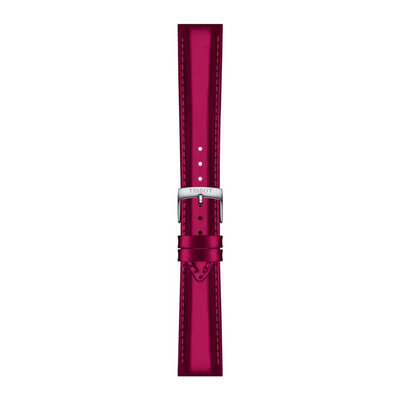 Leder-Uhrenarmband Tissot T852.048.152 18mm, rot, Quick Release