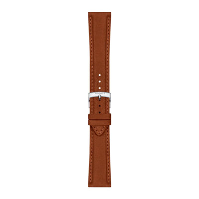 Leder-Uhrenarmband Tissot T852.048.229 21mm, braun, Quick Release