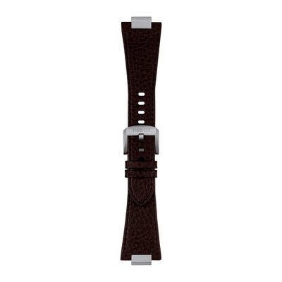Leder-Uhrenarmband Tissot T852.049.413 (für Modell Tissot PRX 42mm), braun, Quick Release
