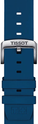 Blaues Silikonarmband Tissot T852.047.175