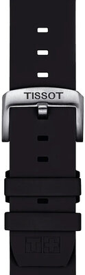 Schwarzes Silikonarmband Tissot T852.047.179