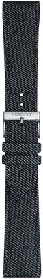 Textil-Uhrenarmband Tissot T852.046.779 22mm, blau, Quick Release