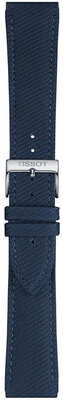 Textil-Uhrenarmband Tissot T852.046.783 22mm, blau, Quick Release