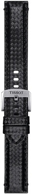 Textil-Uhrenarmband Tissot T852.046.829 20mm, schwarz, Quick Release