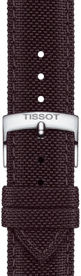 Braunes Textilband Tissot T852.048.181