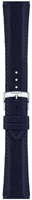 Textil-Uhrenarmband Tissot T852.048.185 21mm, blau, Quick Release
