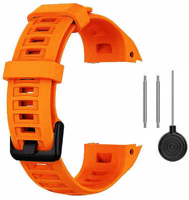 Ricardo Silikonarmband (für Garmin Instinct 2S), orange