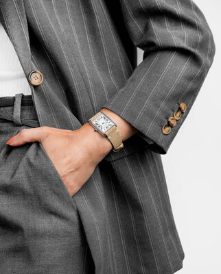 Leder-Uhrenarmband Hirsch Serro L 05564070-2, braun, Wildleder, Limited Edition, Länge L, Quick Release