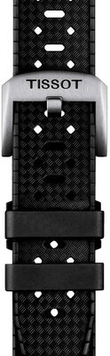Kautschukband Tissot T852.049.628 20mm, schwarz