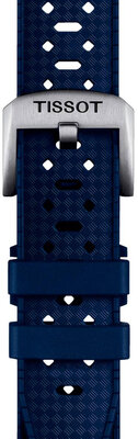 Gummiband Tissot T852.049.963 20mm, Blau, Quick Release