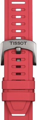 Silikonarmband Tissot T852.049.243 21mm, rot