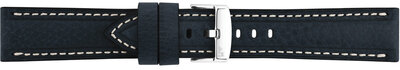 Leder-Uhrenarmband Morellato Carra 6023E22.062 M, blau