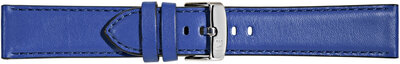 Leder-Uhrenarmband Morellato Croquet 5976C03.065 M, blau