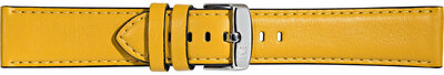Leder-Uhrenarmband Morellato Croquet 5976C03.097 M, gelb