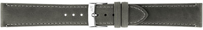 Leder-Uhrenarmband Morellato Kahlo 6022E23.094 M, grau