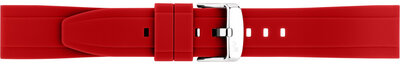 Kautschuk-Uhrenarmband Morellato Moon 6060556.083 M, rot, Quick Release