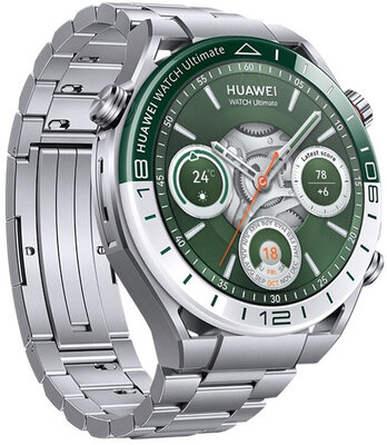 Huawei Watch Ultimate Green (+ 2 Ersatz-Uhrenarmbänder)