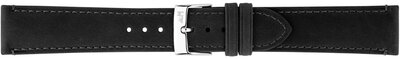 Leder-Uhrenarmband Morellato Kahlo 6022E23.019 M, schwarz