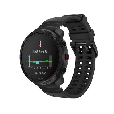 Polar Vantage M3 Night Black, Größe S-L