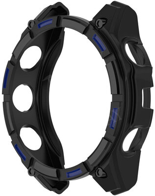 Schutzhülle (pro Garmin Enduro 3), Silikon, modro-černý