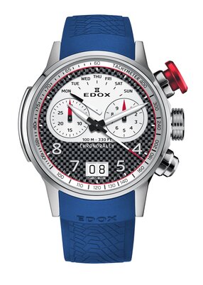 Edox Chronorally Chronograph 45 38003-tinrcanbr BMW Limited Edition 600pcs (+ 4 Ersatz-Uhrenarmbänder)