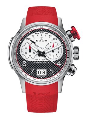 Edox Chronorally Chronograph 45 38003-tinrcanbr BMW Limited Edition 600pcs (+ 4 Ersatz-Uhrenarmbänder)