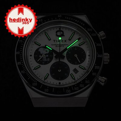 Timex Q Timex Reissue x Peanuts Snoopy Quartz Chronograph TW2W68900UK