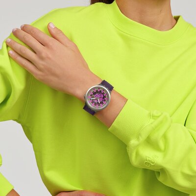 Swatch Audacious Acai SB07S120
