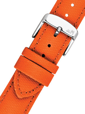 Textilriemen Morellato Ponza 6083E36.086 M, orange, recyceltes Material