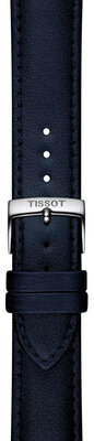 Lederband Tissot T852.050.303 20mm, schwarz, vegan