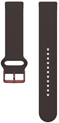 Polar Silikonarmband 20mm, braun, Größe S-L