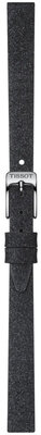Synthetisches Uhrenarmband Tissot T852.048.076 9mm, schwarz, Quick Release